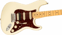 Fender American Professional II Stratocaster HSS Maple Fingerboard Olympic White F-0113912705 -L.A MUSIC Instruments 0113912705 fen ins cbr 1 nr