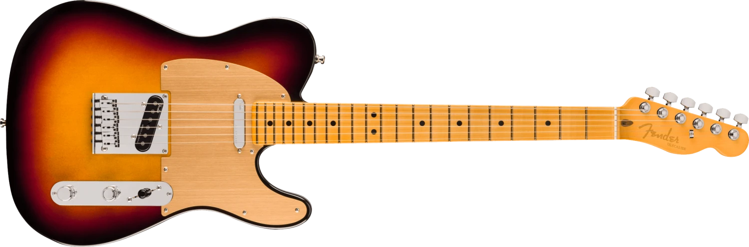 Fender American Ultra II Telecaster Maple Fingerboard, Ultraburst 0119172712 1 Fender American Ultra II Telecaster Maple Fingerboard, Ultraburst 0119172712