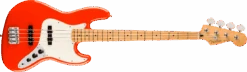 Fender Player II Jazz Bass Maple Fingerboard, Coral Red Model 0140482558