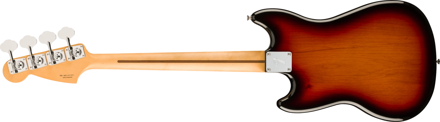 Fender Player II Mustang Bass PJ, Maple Fingerboard, 3-Color Sunburst 0140492500 2 Fender Player II Mustang Bass PJ, Maple Fingerboard, 3-Color Sunburst 0140492500 - Image 2