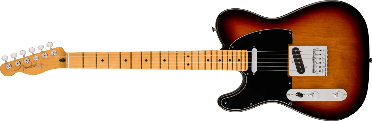 Fender Player II Telecaster Left-Hand, Maple Fingerboard, 3-Color Sunburst 0140562500 1 Fender Player II Telecaster Left-Hand, Maple Fingerboard, 3-Color Sunburst 0140562500