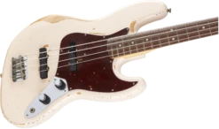 Fender Flea Jazz Bass Rosewood Fingerboard Roadworn Shell Pink 0141020356 SERIAL NUMBER MX22302831 - 8.6 LBS -L.A MUSIC Instruments 0141020356 gtr cntbdyright 001 nr