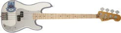 Fender Steve Harris Precision Bass, Maple Fingerboard, Olympic White 0141032305