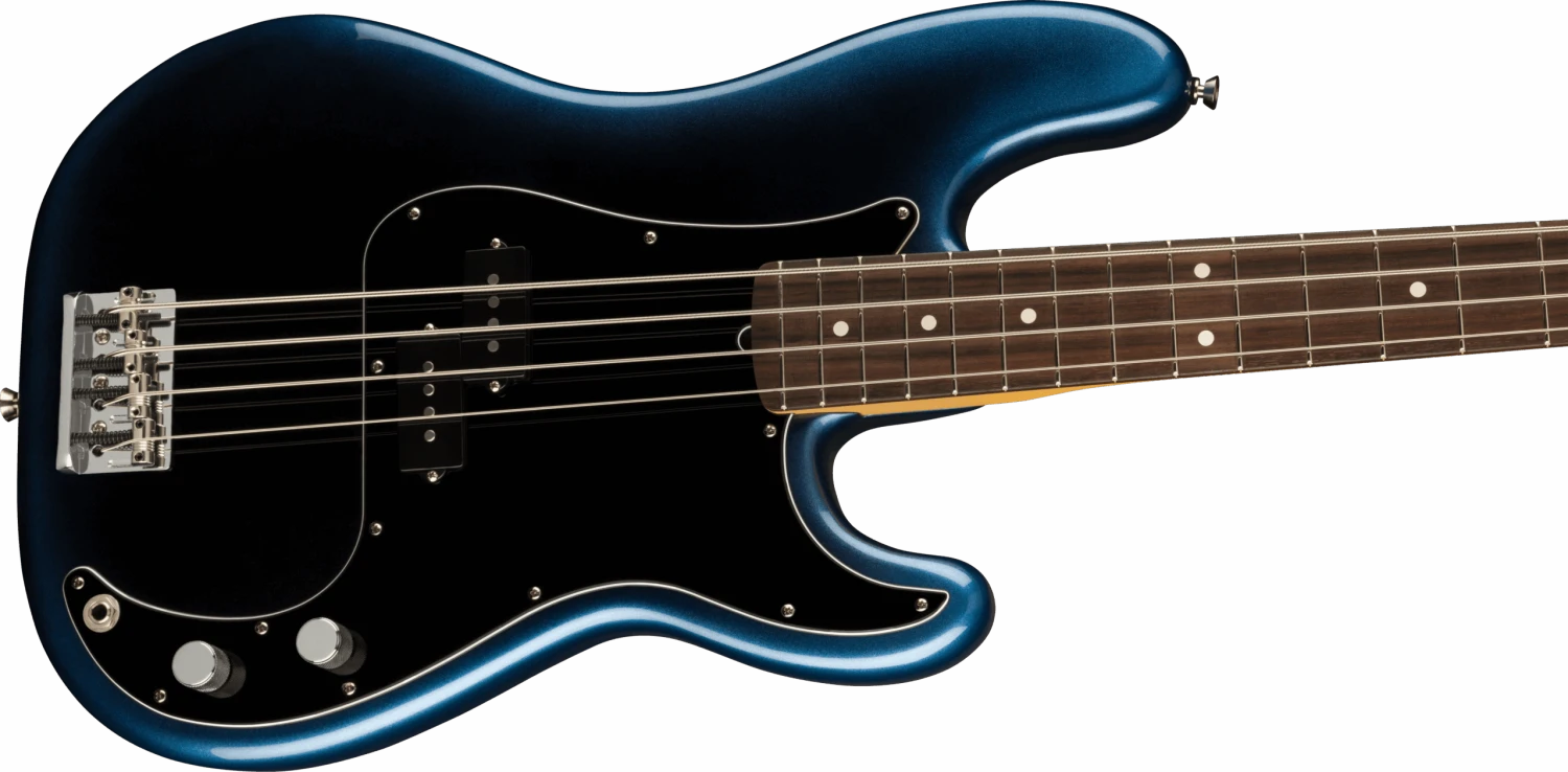 Fender American Professional II Precision Bass Rosewood Fingerboard Dark Night F-0193930761 3 Fender American Professional II Precision Bass Rosewood Fingerboard Dark Night F-0193930761 - Image 3