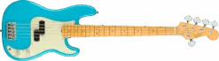 Fender American Professional II Precision Bass V Maple Fingerboard Miami Blue F-0193962719