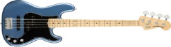 Fender American Performer Precision Bass Maple Fingerboard - Satin Lake Placid Blue 0198602302