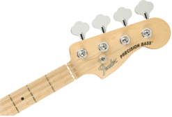 Fender American Performer Precision Bass Maple Fingerboard - Satin Lake Placid Blue 0198602302 -L.A MUSIC Instruments 0198602302 gtr hdstckfrt 001 nr