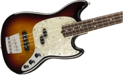 Fender American Performer Mustang Bass Rosewood Fingerboard - 3-Color Sunburst 0198620300 -L.A MUSIC Instruments 0198620300 gtr cntbdyright 001 nr