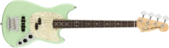 Fender American Performer Mustang Bass Rosewood Fingerboard - Satin Surf Green 0198620357