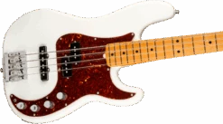 Fender American Ultra Precision Bass Maple Fingerboard Arctic Pearl 0199012781 -L.A MUSIC Instruments 0199012781 gtr cntbdyright 001 nr