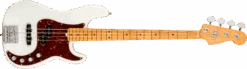 Fender American Ultra Precision Bass Maple Fingerboard Arctic Pearl 0199012781