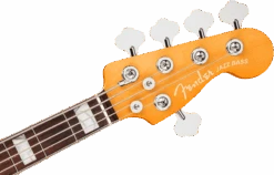 Fender American Ultra Jazz Bass V Rosewood Fingerboard Mocha Burst 0199030732 -L.A MUSIC Instruments 0199030732 gtr hdstckfrt 001 nr