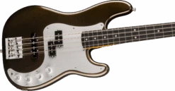 Fender American Ultra II Precision Bass Ebony Fingerboard, Texas Tea 0199101790 -L.A MUSIC Instruments 0199101790 fen ins cbr 1 nr