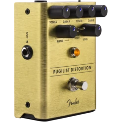 Fender Pugilist Distortion Pedal F-0234534000 -L.A MUSIC Instruments 0234534000 pdl frtanglelright 001 nr