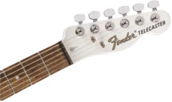 Fender Jim Adkins JA-90 Telecaster Thinline White F-0262354580 -L.A MUSIC Instruments 0262354580 gtr hdstckfrt 001 nr