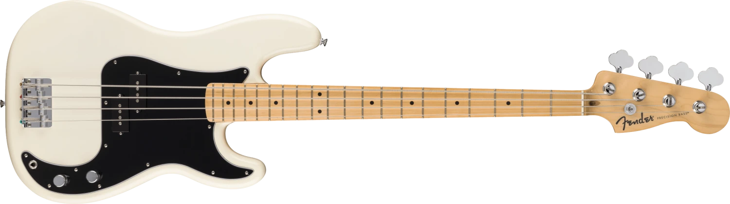 FENDER Standard Precision Bass Maple Fingerboard Olympic White 0266621505 NEW 2025 MODEL 1 FENDER Standard Precision Bass Maple Fingerboard Olympic White 0266621505 NEW 2025 MODEL