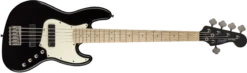 Squier Contemporary Active Jazz Bass V HH Maple Fingerboard In Black 0370460506