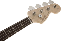 Squier Affinity Series Precision Bass PJ, Race Red 0370500570 -L.A MUSIC Instruments 0370500570 gtr hdstckfrt 001 nr