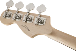 Squier Affinity Series Jazz Bass, Slick Silver 0370760581 -L.A MUSIC Instruments 0370760581 gtr hdstckbck 001 nr