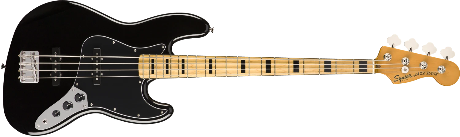 SQUIER Classic Vibe 70s Jazz Bass Maple Fingerboard Black 2019 0374540506 1 SQUIER Classic Vibe 70s Jazz Bass Maple Fingerboard Black 2019 0374540506