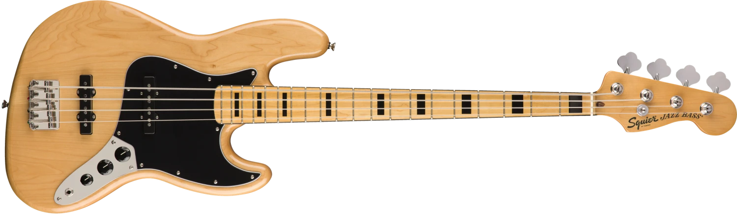 SQUIER Classic Vibe 70s Jazz Bass Maple Fingerboard Natural 2019 0374540521 1 SQUIER Classic Vibe 70s Jazz Bass Maple Fingerboard Natural 2019 0374540521