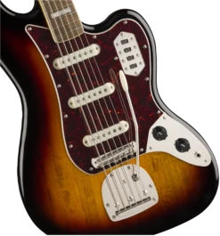 Squier Classic Vibe Bass VI, 3-Color Sunburst 0374580500 -L.A MUSIC Instruments 0374580500 gtr frtbdydtl 001 nr