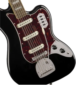 Squier Classic Vibe Bass VI, Black 0374580506 -L.A MUSIC Instruments 0374580506 gtr frtbdydtl 001 nr