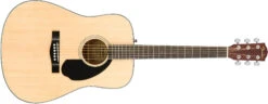 Fender CD-60S Dreadnought, Walnut Fingerboard, Natural 0970110021