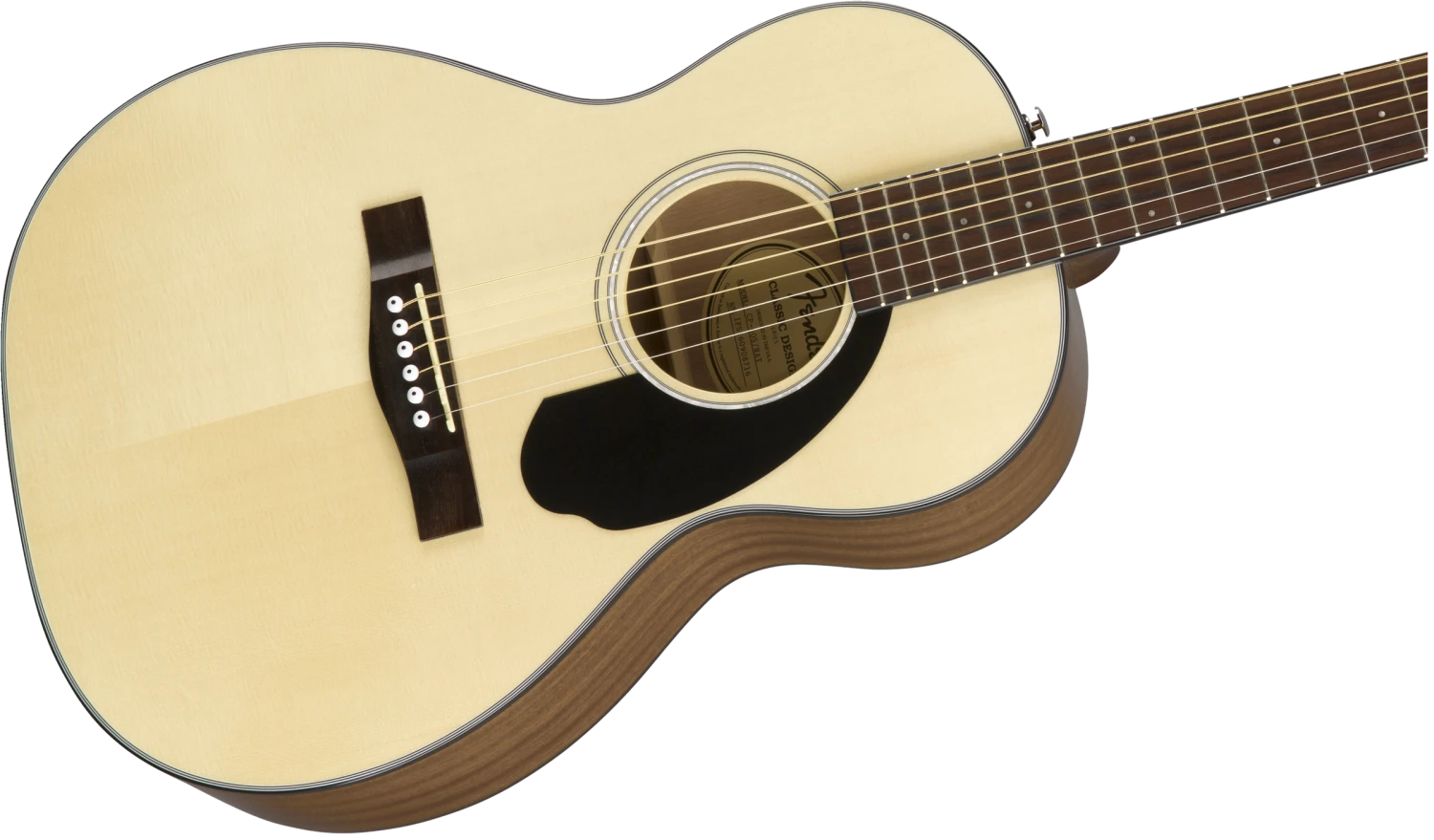 Fender CP-60S Parlor, Walnut Fingerboard, Natural 0970120021 3 Fender CP-60S Parlor, Walnut Fingerboard, Natural 0970120021 - Image 3