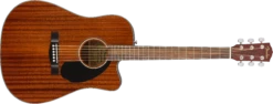 Fender CD-60SCE Dreadnought, Walnut Fingerboard, All-Mahogany 0970113022