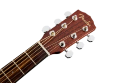 Fender CD-60SCE Dreadnought, Walnut Fingerboard, All-Mahogany 0970113022 -L.A MUSIC Instruments 0970113022 gtr hdstckfrt 001 nr