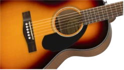 Fender CP-60S Parlor, Walnut Fingerboard, Sunburst 0970120032 -L.A MUSIC Instruments 0970120032 gtr frtbdydtl 001 nr