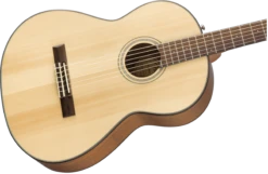 Fender CN-60S Nylon, Walnut Fingerboard, Natural 0970160521 -L.A MUSIC Instruments 0970160521 gtr cntbdyright 001 nr