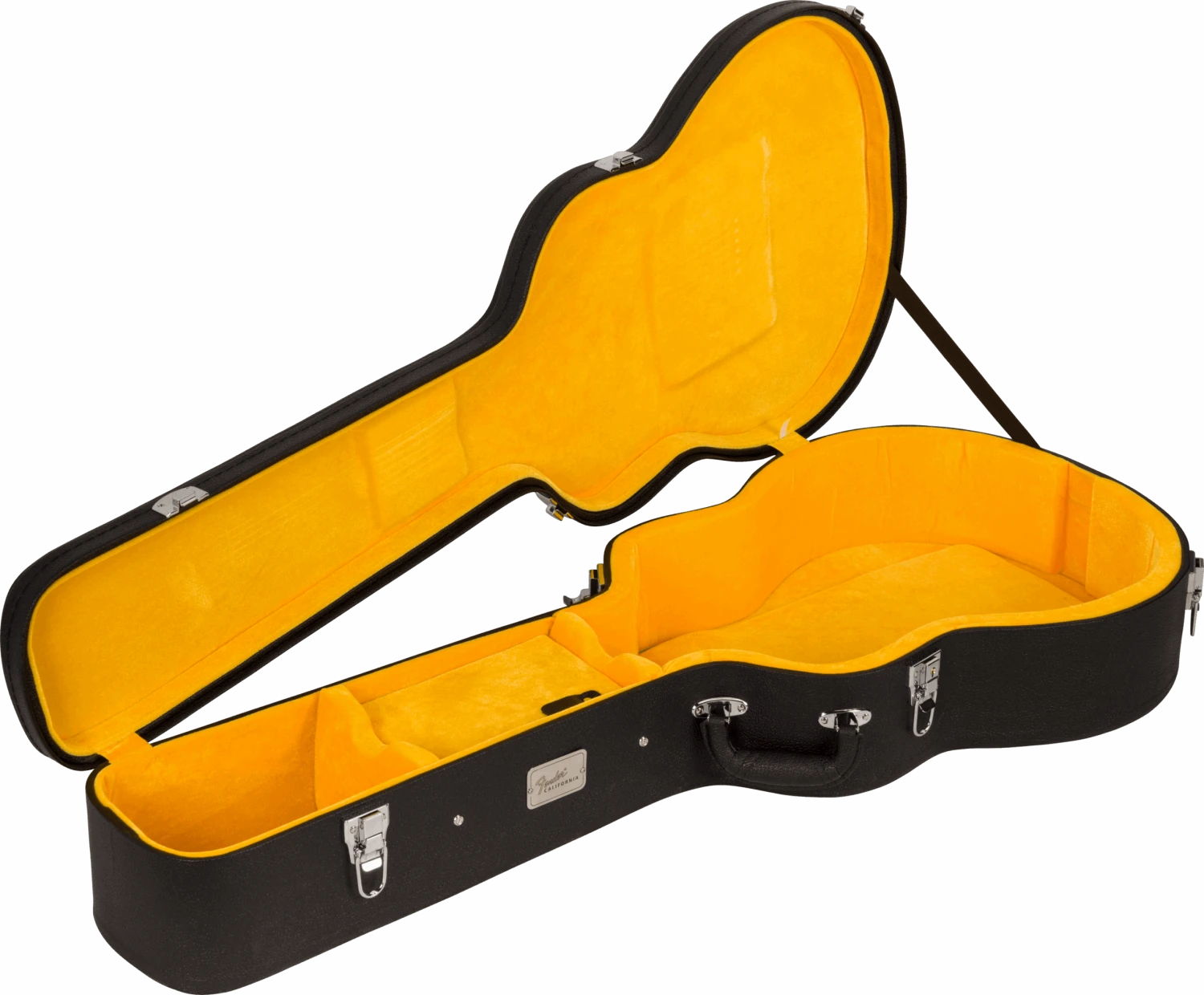 Fender California Vintage Palomino With Case, Gold Pickguard, Aged Natural 0971042334 3 Fender California Vintage Palomino With Case, Gold Pickguard, Aged Natural 0971042334 - Image 3