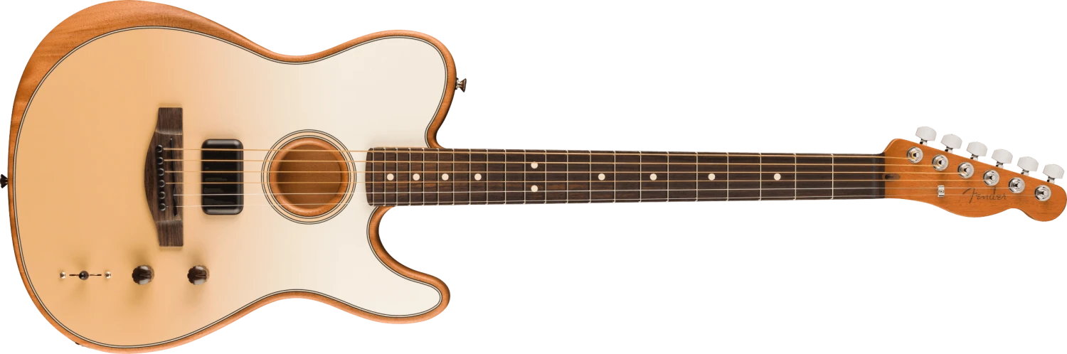 Fender FINNEAS Signature Acoustasonic Player Telecaster With Bag, Rosewood Fingerboard, Cappuccino Fade 0971713116 1 Fender FINNEAS Signature Acoustasonic Player Telecaster With Bag, Rosewood Fingerboard, Cappuccino Fade 0971713116