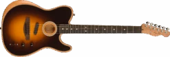 Fender Acoustasonic Player Telecaster Rosewood Fingerboard, Shadow Burst F-0972213260