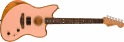 Fender Acoustasonic Player Jazzmaster Rosewood Fingerboard, Shell Pink 0972233156