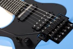 Schecter Sun Valley Super Shredder FR S W/ SUSTAINIAC Left Handed Electric Guitar Riviera Blue 1290-SHC -L.A MUSIC Instruments 1290 SHC hqw 2