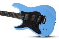 Schecter Sun Valley Super Shredder FR S W/ SUSTAINIAC Left Handed Electric Guitar Riviera Blue 1290-SHC -L.A MUSIC Instruments 1290 SHC hqw 6