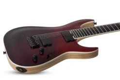 Schecter C-7 SLS Elite 7-String Electric Guitar, Blood Burst 1372-SHC -L.A MUSIC Instruments 1372 SHC hqw 13