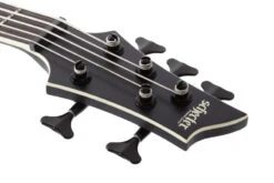 Schecter 5 String Bass SLS Evil Twin-5 Satin Black 1395-SHC -L.A MUSIC Instruments 1395 SHC lg top