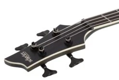 Schecter SLS EVIL TWIN 4-string Electric Bass Satin Black - Left Handed 1396-SHC -L.A MUSIC Instruments 1396 SHC hqw top