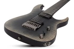 Schecter Banshee Mach-7 7-String Evertune Electric Guitar Fallout Burst Finish 1415-SHC -L.A MUSIC Instruments 1415 SHC hqw 2