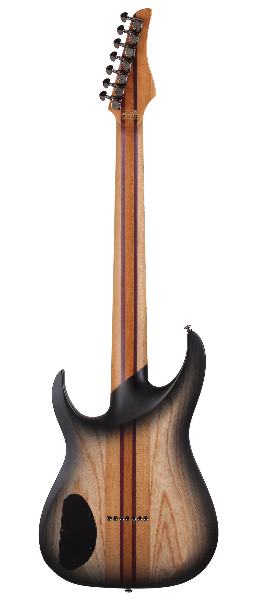 Schecter Banshee Mach-7 7-String Electric Guitar Ember Burst 2020 1424-SHC 2 Schecter Banshee Mach-7 7-String Electric Guitar Ember Burst 2020 1424-SHC - Image 2