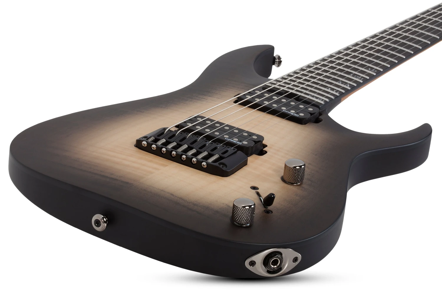 Schecter Banshee Mach-7 7-String Electric Guitar Ember Burst 2020 1424-SHC 3 Schecter Banshee Mach-7 7-String Electric Guitar Ember Burst 2020 1424-SHC - Image 3