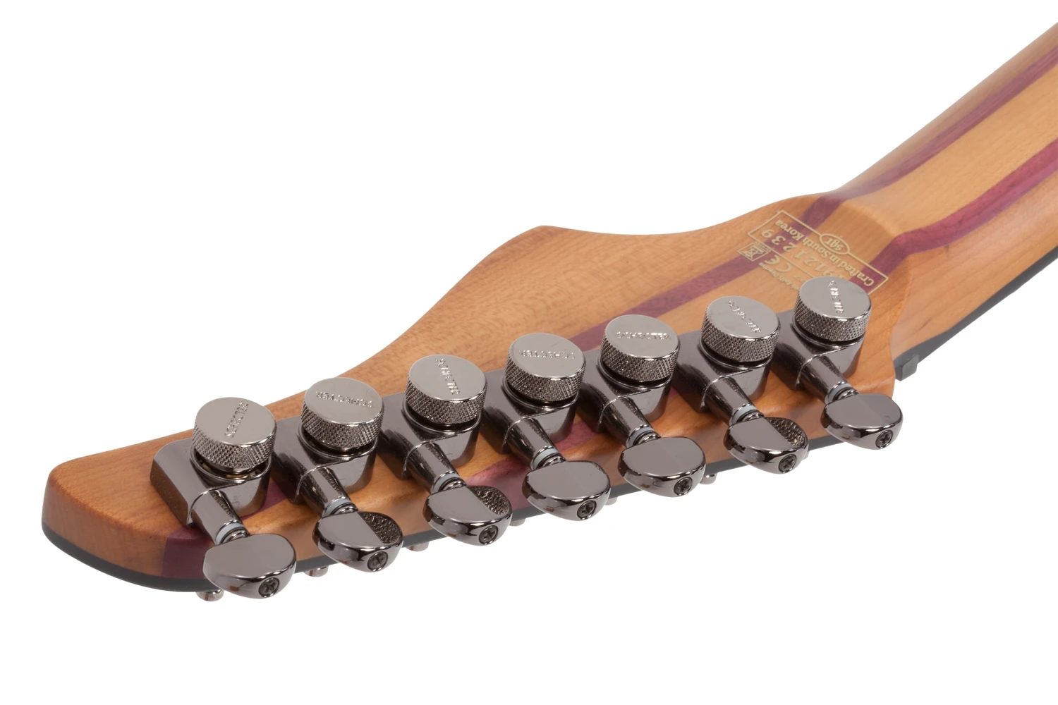 Schecter Banshee Mach-7 7-String Electric Guitar Ember Burst 2020 1424-SHC 5 Schecter Banshee Mach-7 7-String Electric Guitar Ember Burst 2020 1424-SHC - Image 5