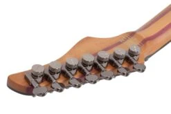 Schecter Banshee Mach 7 Evertune 7 String Electric Guitar Ember Burst 1427-SHC -L.A MUSIC Instruments 1427 SHC hqw HEADSTOCKBACK