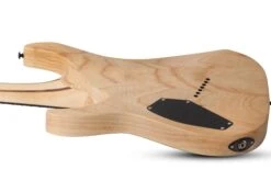 Schecter Reaper-7 Multiscale Electric Guitar In Charcoal Burst 1509-SHC -L.A MUSIC Instruments 1509 SHC hqw angle2