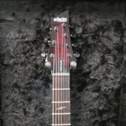 Schecter Omen Elite-7 7 String Electric Guitar Black Cherry Burst 2456-SHC SERIAL NUMBER WI21033078 - 6.2 LBS -L.A MUSIC Instruments 1632404499028