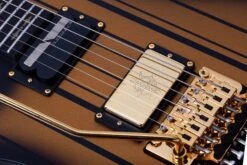 SCHECTER Synyster Custom-S LH LEFT HANDED Satin Gold Burst SGB 1744-SHC -L.A MUSIC Instruments 17443